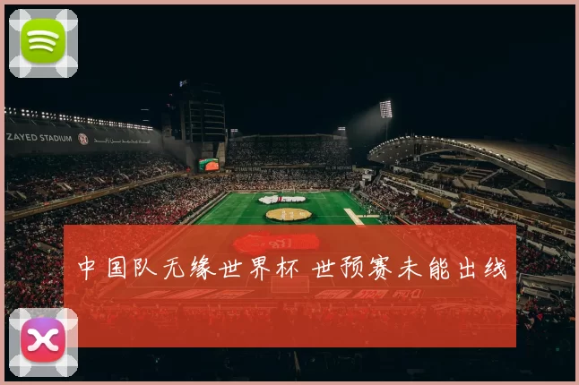 中国队无缘世界杯 世预赛未能出线