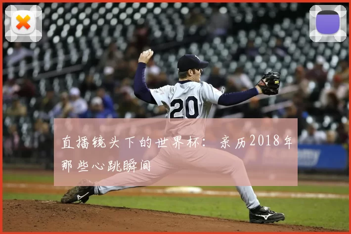 直播镜头下的世界杯:亲历2018年那些心跳瞬间